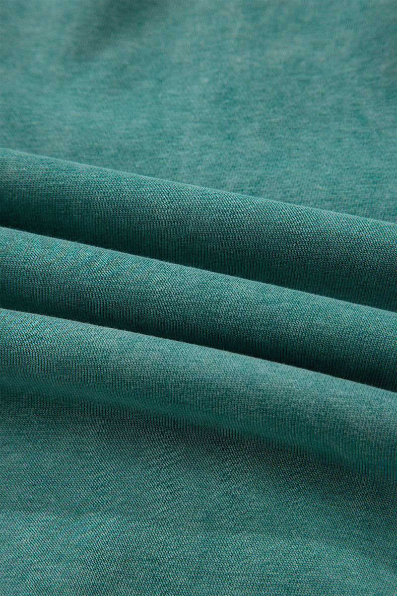 Cozy Mineral Wash Half Zip Hoodie