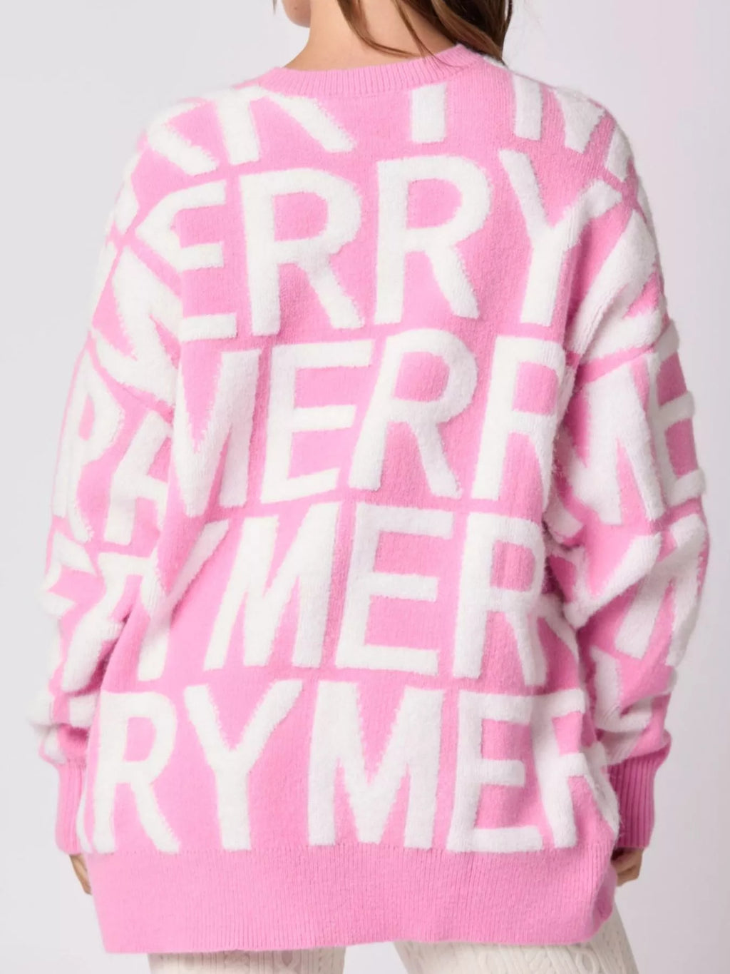 Christmas Merry Festive Holiday Sweater - Velvet Stardust Co.