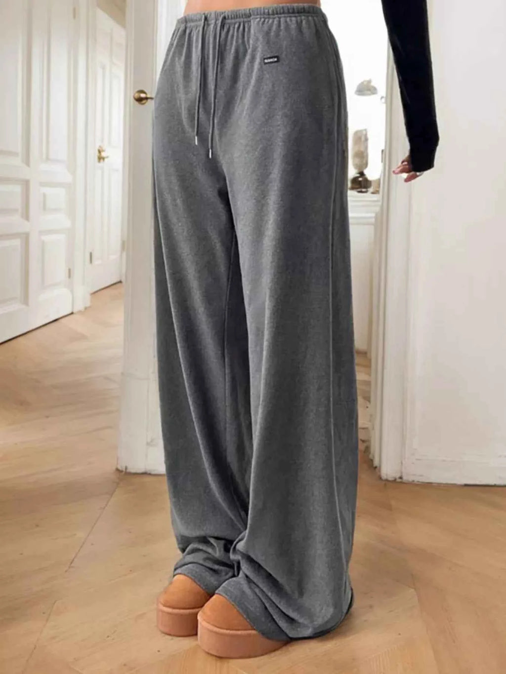 Relaxed Fit Drawstring Pants - Velvet Stardust Co.