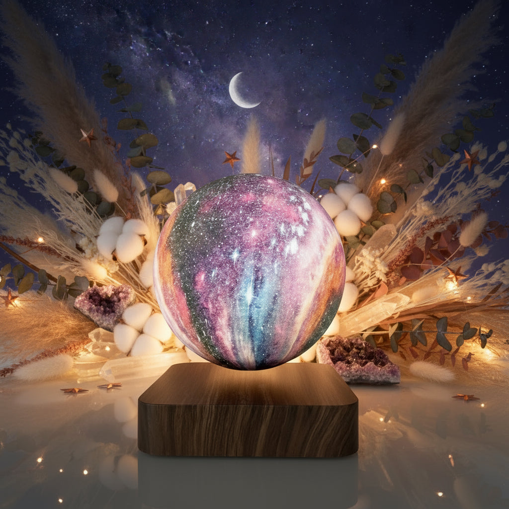 3D Print Moon Lamp Touch Magnetic Levitation Moon Lamp Night Lamp - Velvet Stardust Co.