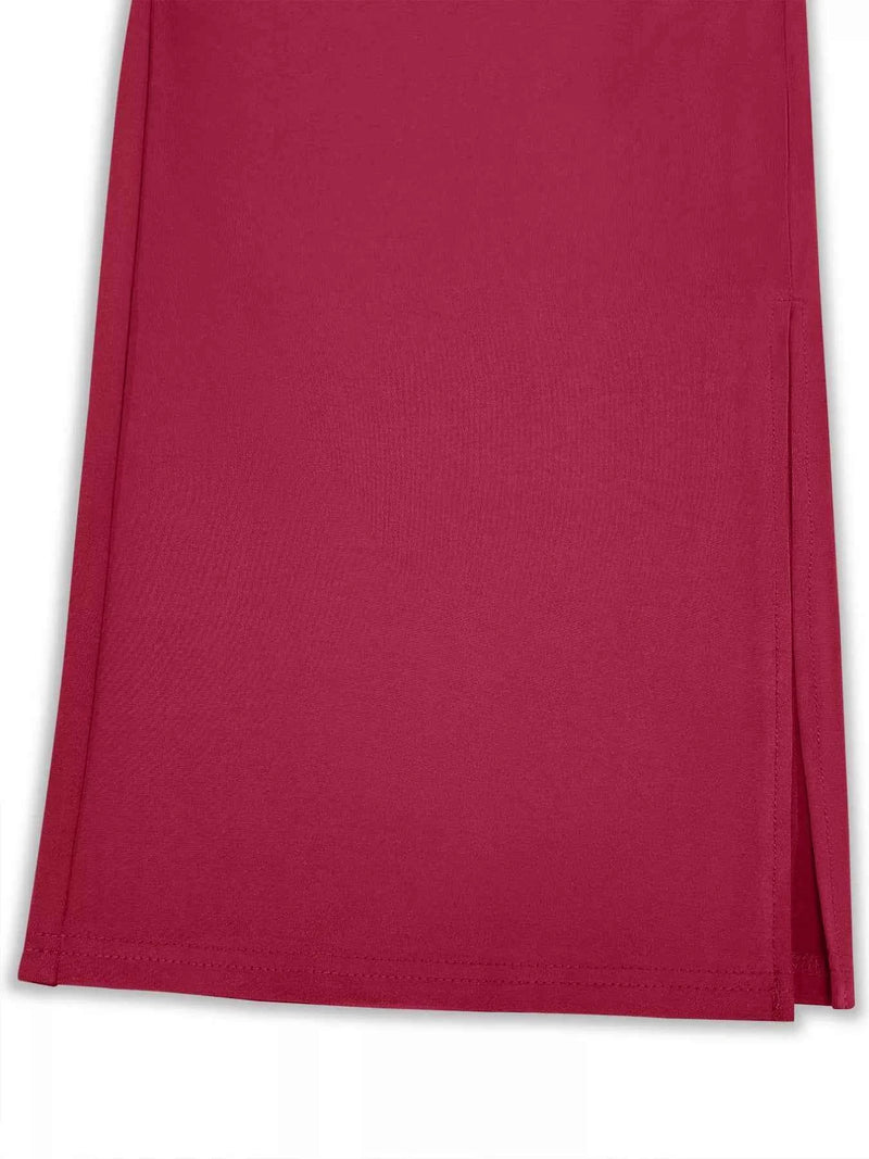 V-Neck Top and Wide Leg Pants Two-Piece Set