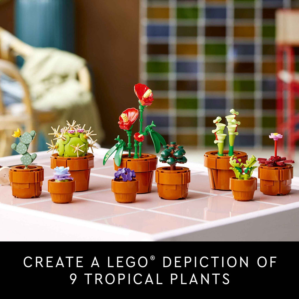LEGO® Botanical Collection – Tiny Plants Set (9 Mini Builds)
🪴 Create your own blooming paradise.