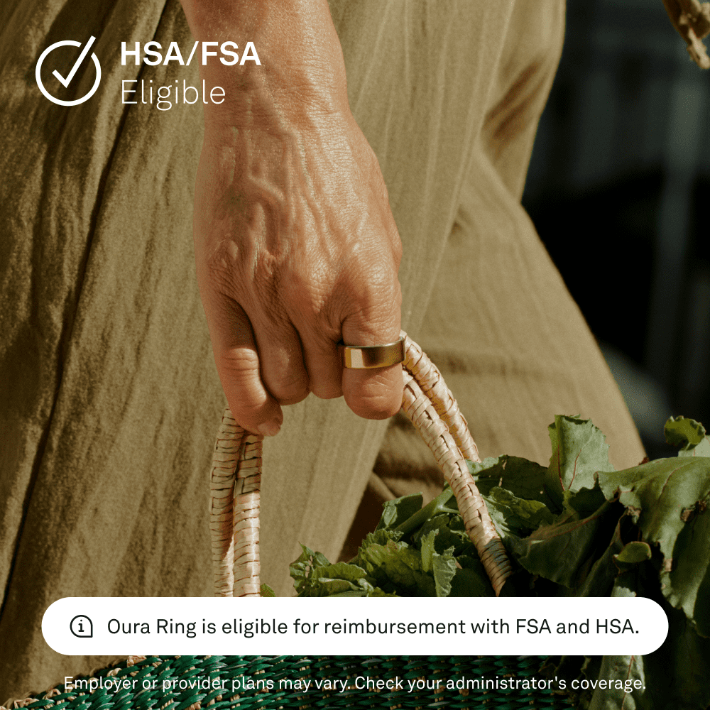 Oura Ring 4 – Smart Titanium Wellness Ring for Sleep, Fitness & Heart Tracking (8-Day Battery)