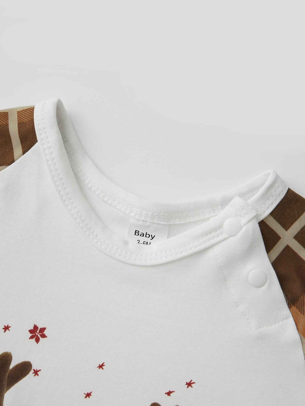 Jaweiwi Family Matching Christmas Pajama Set – Cozy Reindeer Plaid Sleepwear for the Holidays