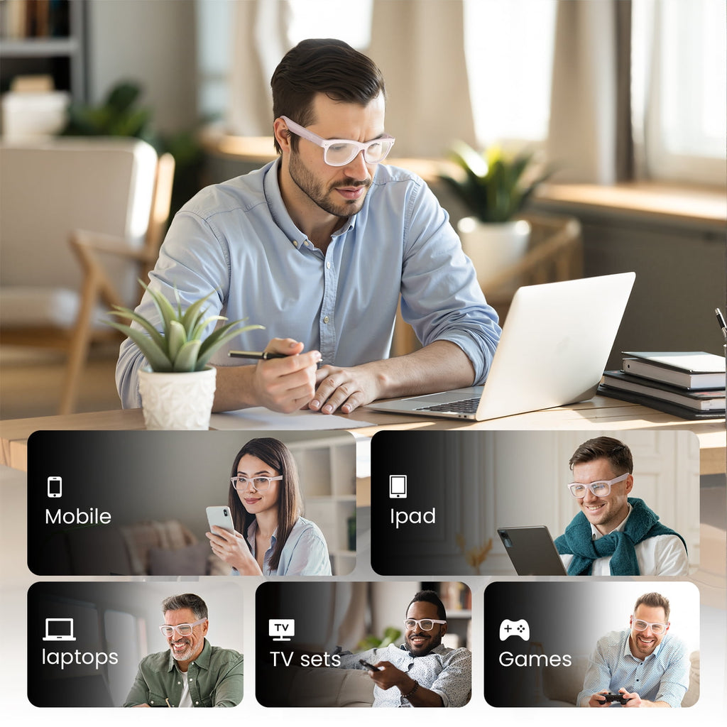 Classic Shiny Black – weariQ Bluetooth Smart Glasses