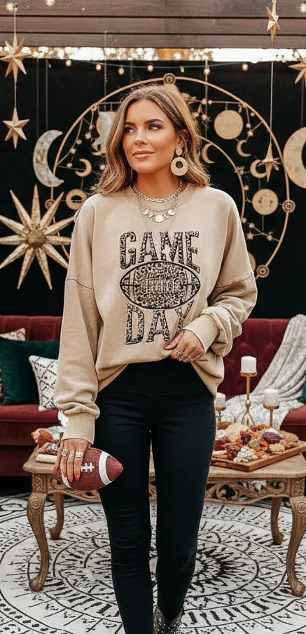 GAME DAY Graphic Sweatshirt - Velvet Stardust Co.